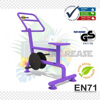 จักรยานนั่งตรงปั่น แบบไร้น้ำหนัก