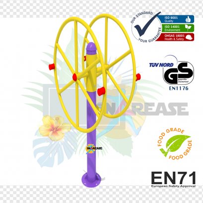 วงล้อบริหารหัวไหล่ แบบ 2 วงล้อ