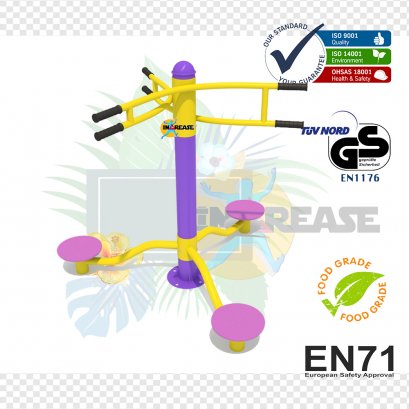 ยืนบิดบริหารเอว แบบ3ที่