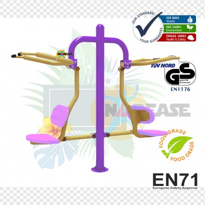ยกน้ำหนักตัวเองบริหารหัวไหล่ต้นแขนแบบคู่