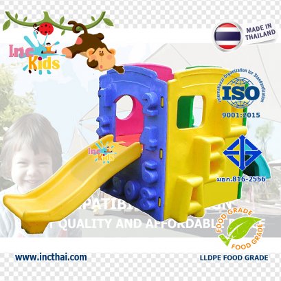 กระดานลื่นปีนป่ายABC