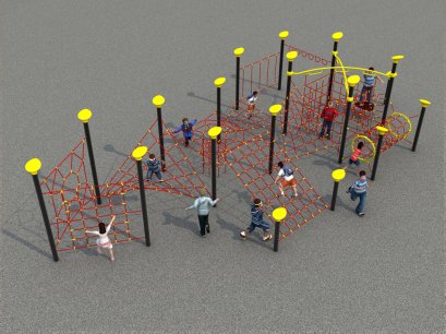 เครื่องเล่นสนามเด็ก ADVENTURE CLIMBLING SERIES