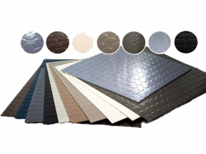 กระเบื้องยางลายเหรียญ