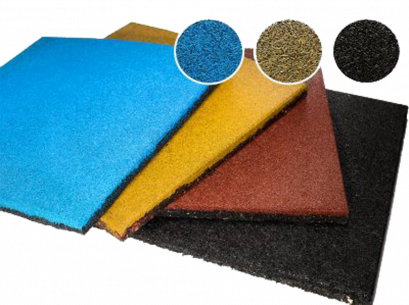 แผ่นยางปูพื้นกันลื่นกันกระแทก สี่เหลี่ยม