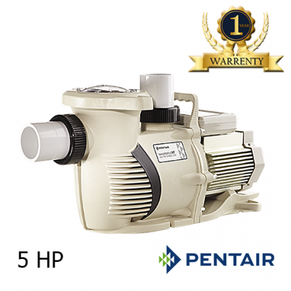 ปั๊มสระว่ายน้ำ รุ่น WhisperFlo XF Flow 64 Q-HR. ขนาด 5HP 380V จากแบรนด์ Pentair