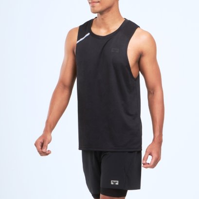 TL BOLT SINGLET(BLACK)