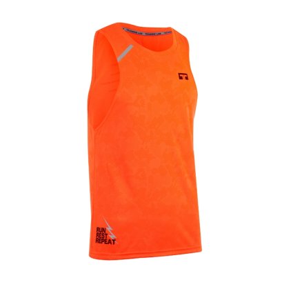 TL BOLT SINGLET (BRIGHT ORANGE)