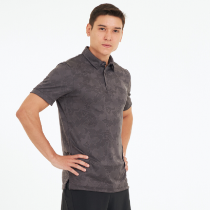 TL Distance Polo Shirt Grey เสื้อโปโล (เทา)
