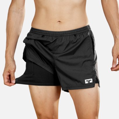 TL 4” Flow+ Shorts กางเกงวิ่งรุ่น 4 นิ้ว โฟล พลัส