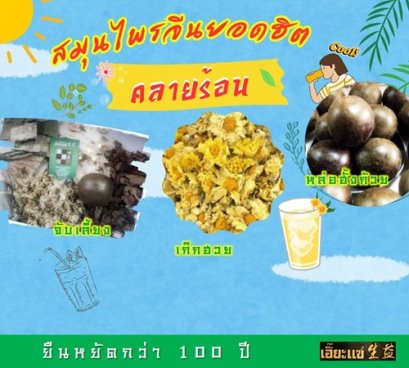 ดับร้อน ด้วยสมุนไพรจีนหน้าร้อนปีนี้