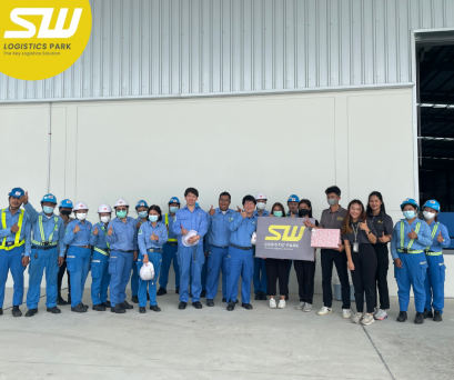 พิธีส่งมอบอาคาร SW15 ให้กับทาง Sangkyu อย่างเป็นทางการในวันที่ 3 กรกฎาคม 2566  