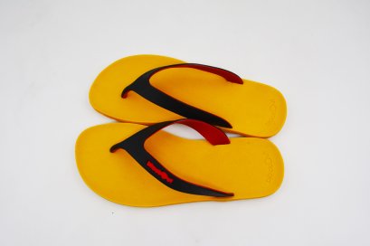 FLIPPER 2 TONE- blackOut พื้นเหลือง/หูดำแดง