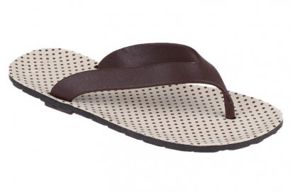 FLIPPER-พื้นน้ำตาล-สายสีน้ำตาล