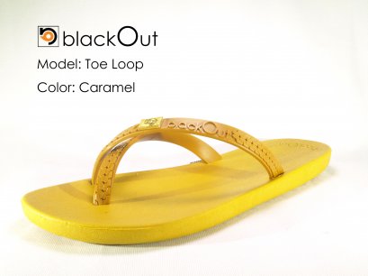 TOELOOP-blackOut Brown/Carame