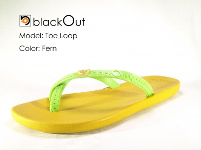 TOELOOP-blackOut Brown/Fern