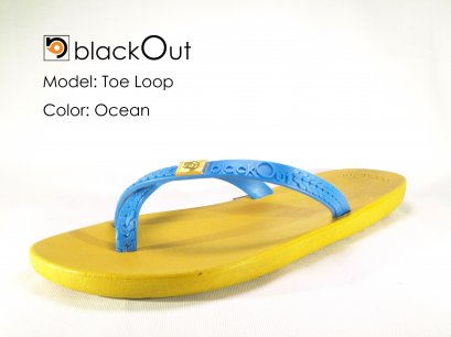 TOELOOP-blackOut Brown/Ocean