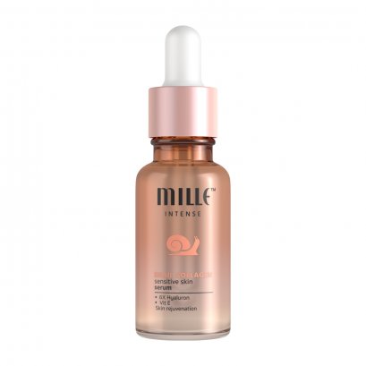 MILLE เซรั่มคอลลาเจน SNAIL COLLAGEN SENSITIVE SKIN SERUM 15ML.