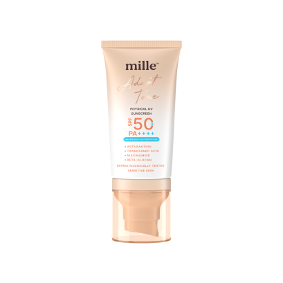 MILLE ADAPT TONE PHYSICAL UV SUNSCREEN SPF50 PA 40G.