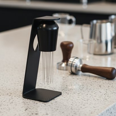 อุปกรณ์กาแฟ เข็มเกลี่ยผงกาแฟ