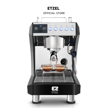 ETZEL เครื่องชงกาแฟ Commercial รุ่น SN3125A ระบบต่อสายตรง จากถังหรือเครื่องกรองน้ำ