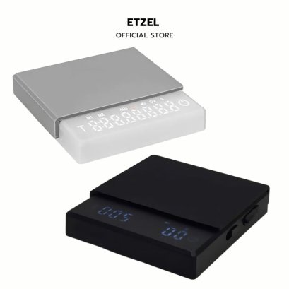 เครื่องชั่งดิจิตอลขนาดเล็ก Mini Scale ตาชั่งกาแฟ 2kg/0.3g มีแผ่นซิลิโคนกันลื่น