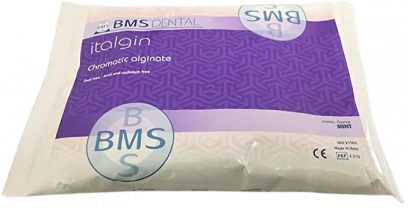 ผงพิมพ์ปาก BMS Dental Italgin Chromatic Alginate 450 g.