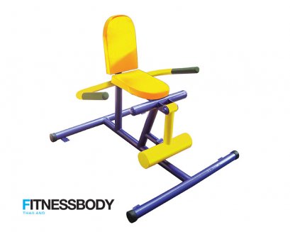 เครื่องออกกำลังกายกลางแจ้ง แก้ปวดเข่า (แบบขาคู่)