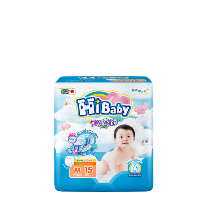 ไฮเบบี้ แพ้นท์ เดย์ แอนด์ ไนท์ M 15 ชิ้น