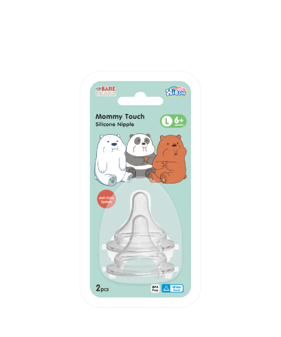 ไฮเบบี้ จุกนมมัมมี่ ทัช เสมือนนมแม่ (L)