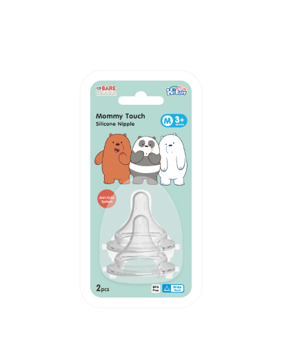 ไฮเบบี้ จุกนมมัมมี่ ทัช เสมือนนมแม่ (M)