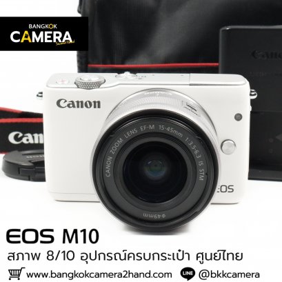 EOS M10 ครบกระเป๋า ศูนย์ไทย