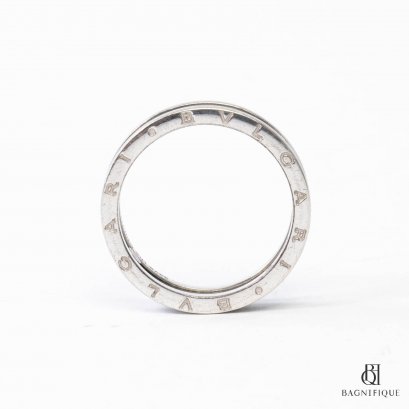 BVLGARI BVLGARI RING SILVER BLACK SHW