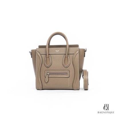 CELINELUGGAGE NANO BROWN CALF SHW