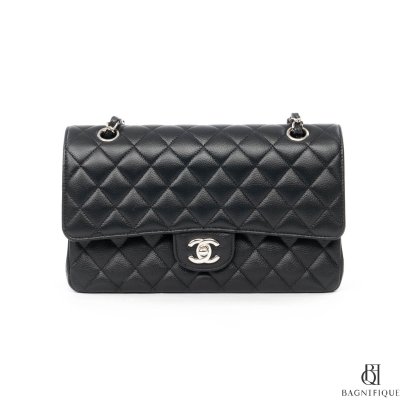 CHANEL CLASSIC 10 BLACK CAVIAR SHW