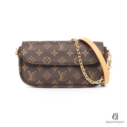 LV IVY WOC BROWN MONOGRAM CANVAS GHW