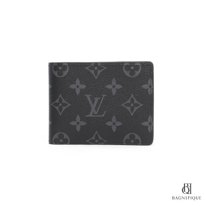 LV MULTIPLE WALLET SHORT ECLIPSE MONOGRAM CANVAS