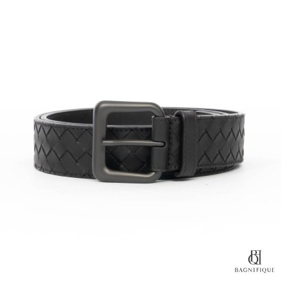 NEW BOTTEGA BELT 3.5 CM 90 BROWN SMALL STRIP