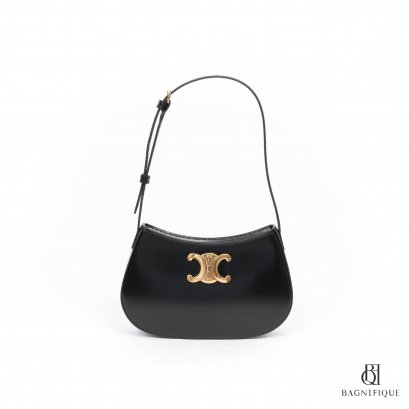 NEW CELINE TILLY BLACK CALF GHW