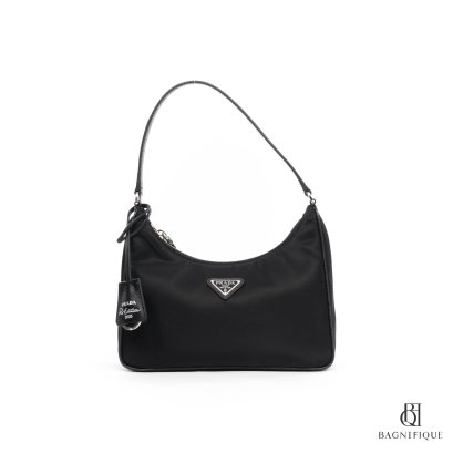 NEW PRADA RE-EDITION 2005 BLACK NYLON SHW