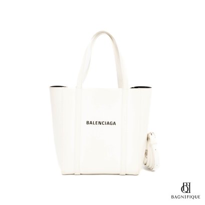 BALENCIAGA TOTE XXS WHITE CALF SHW
