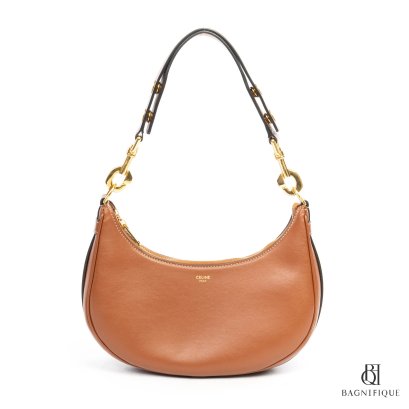 CELINE AVA STRAP MEDIUM BROWN CALF GHW