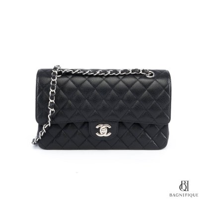 CHANEL CLASSIC 10_ BLACK CAVIAR SHW