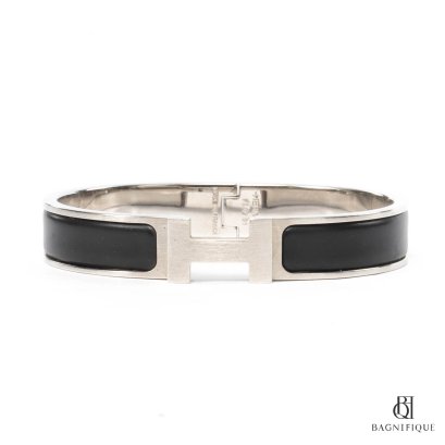 HERMES CLIC CLAC 1 CM GM BLACK SHW