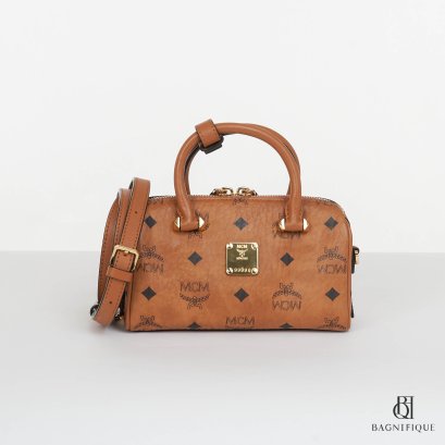 MCM AREN BOSTON ORIGINAL SMALL BROWN