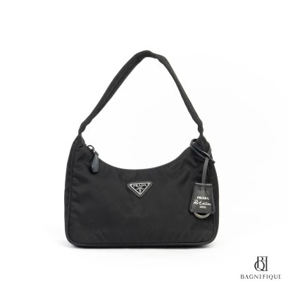 PRADA RE-EDITION 2000 BLACK NYLON SHW
