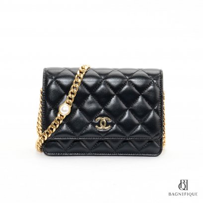 CHANEL WOC 6_ BLACK LAMB GHW
