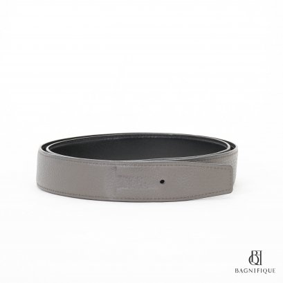 HERMES BELT 90 GREY SHW