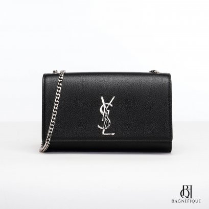 YSL KATE MEDIUM BLACK SHW