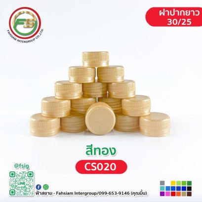 CS020 (Glod Color) / 3025 cap size.