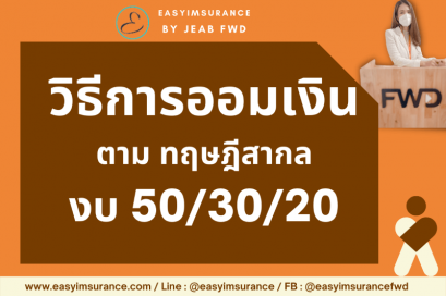 วิธีการออมเงิน